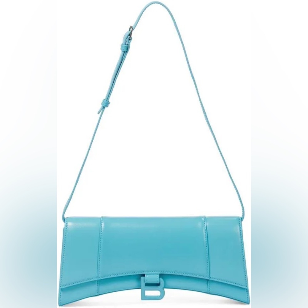 Balenciaga hourglass leather handbag